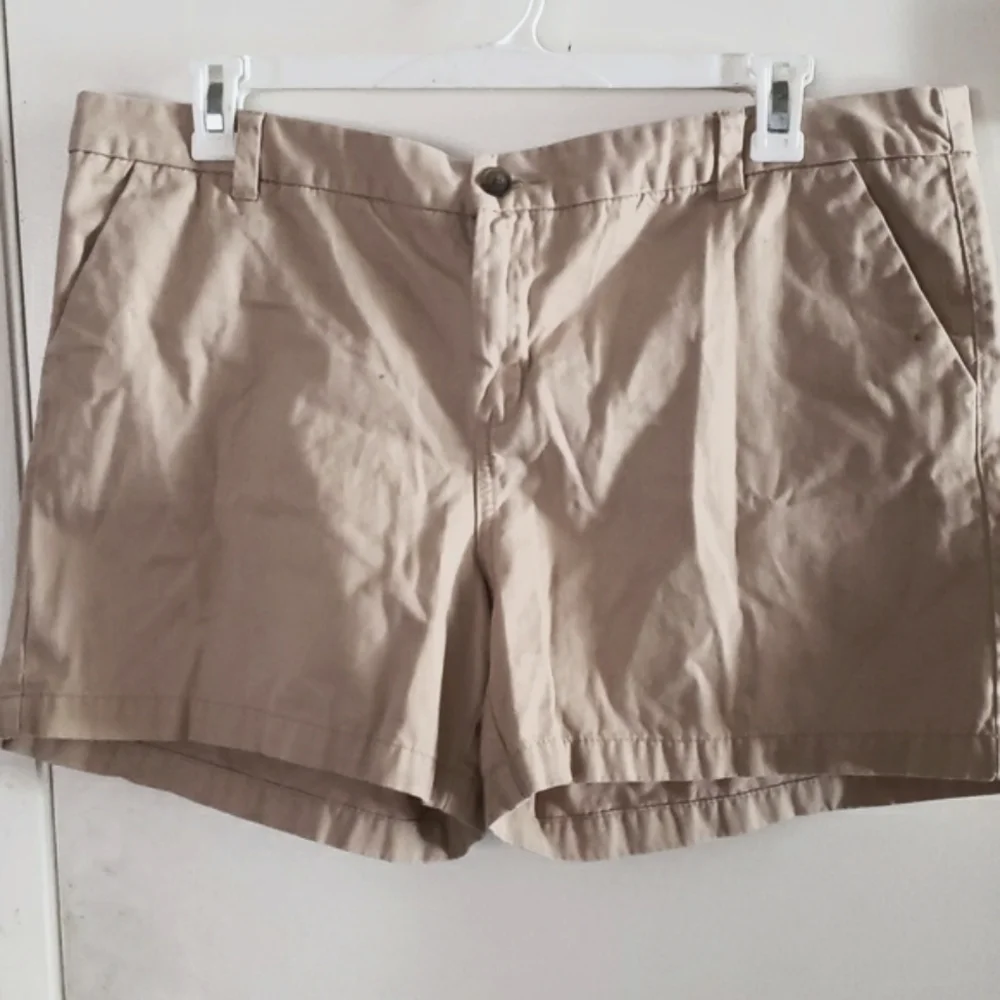 Merona Khaki Tan 100% Cotton Shorts Size 18